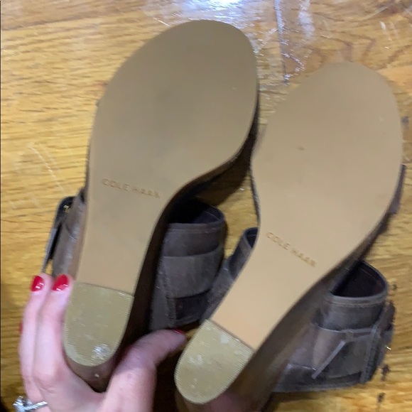Cole Haan Weathered brown wedges - Picture 6 of 6